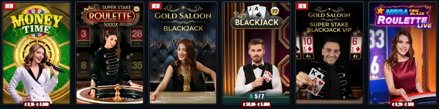 Glorion Live-Casino