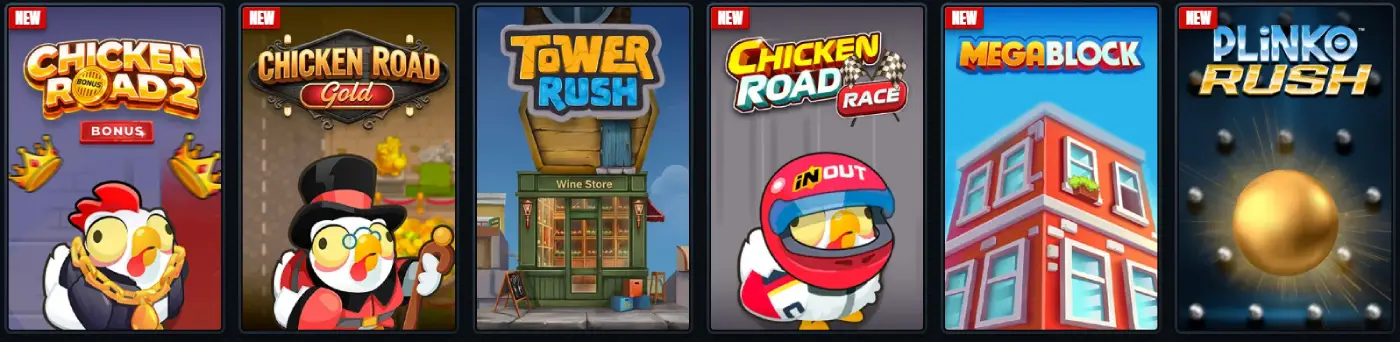 Glorion Casino Instant Games